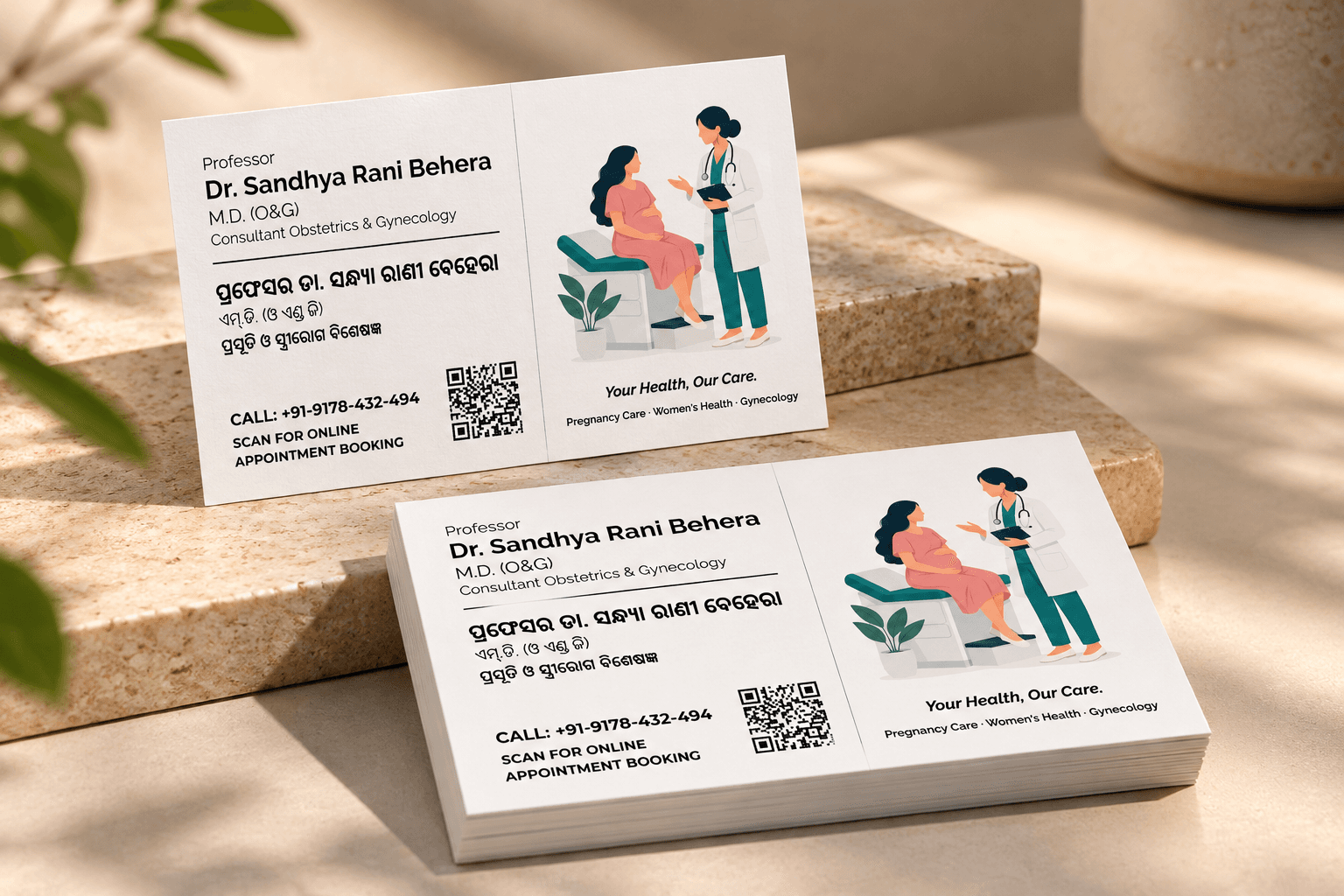 Bilingual Visiting Cards