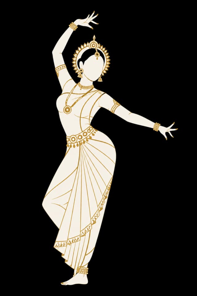 Odissi dancer